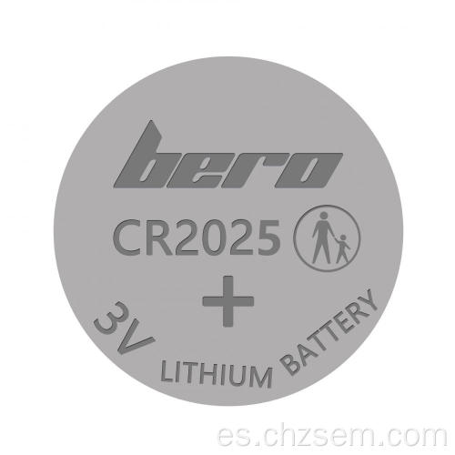 Batería de 3V Botón Batería de litio con seguridad
